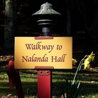 Walkway to Nolanda Hall