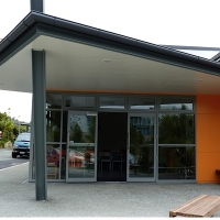 Entrance to the Nelson Medical & Injury Centre, Nelson, New Zealand